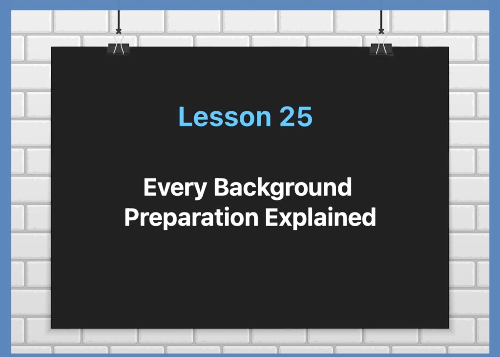 Lesson 25